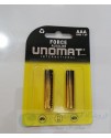 باتری نیم قلمی برند unomat - کیفیت عالی - یک جفت